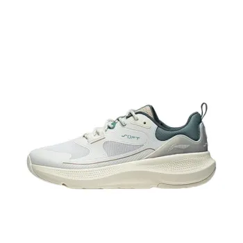 LiNing SOFT GO Shock Absorbers Slip Resistant, Abrasion Resistant, Breathable Low Top Casual Shoes Men's White