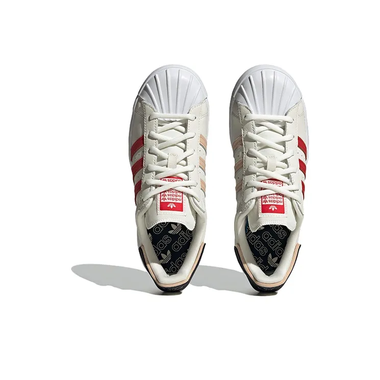 Adidas Originals Superstar Ayoon Shoes ' Off White Better Scarlet' Women's-4