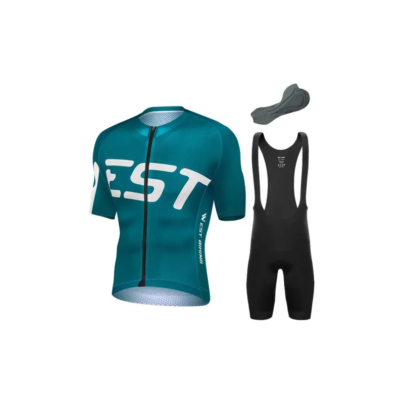 WEST BIKING Cycling Suits Short Sleeved Cycling Apparel Polyester-6