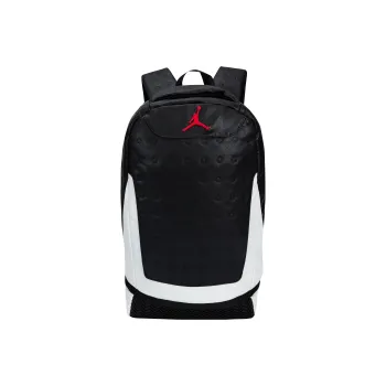 Jordan Polyester Basketball Bag Backpack Regular Unisex Black/White