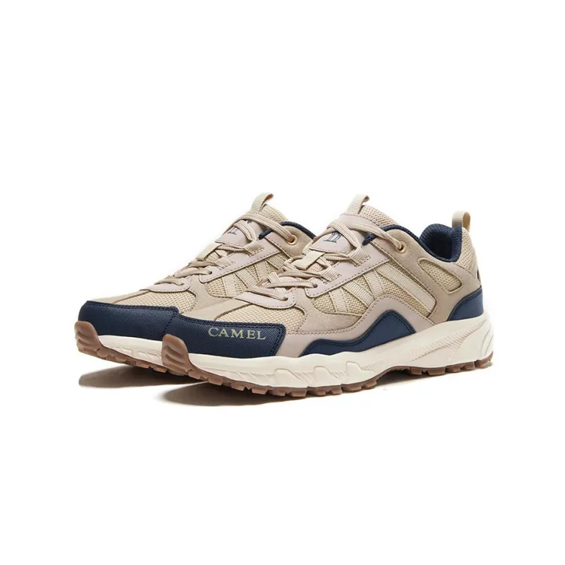 CAMEL Plate Dragon 1.0 Cushioning Anti Slip And Wear Resistant Low Top Outdoor Shoes Women's Khaki Blue-1