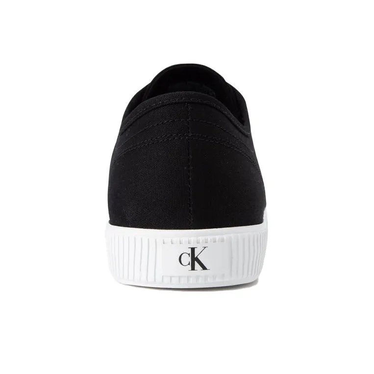 CKJ CALVIN KLEIN JEANS Low Top Skateboard Shoes Men's Black-3
