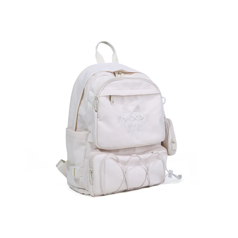 NOXXON Nylon Backpack Regular Women's Sunshine Yellow/Ecru-1