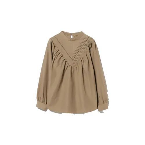 Beams Shirts Women's Light Umber