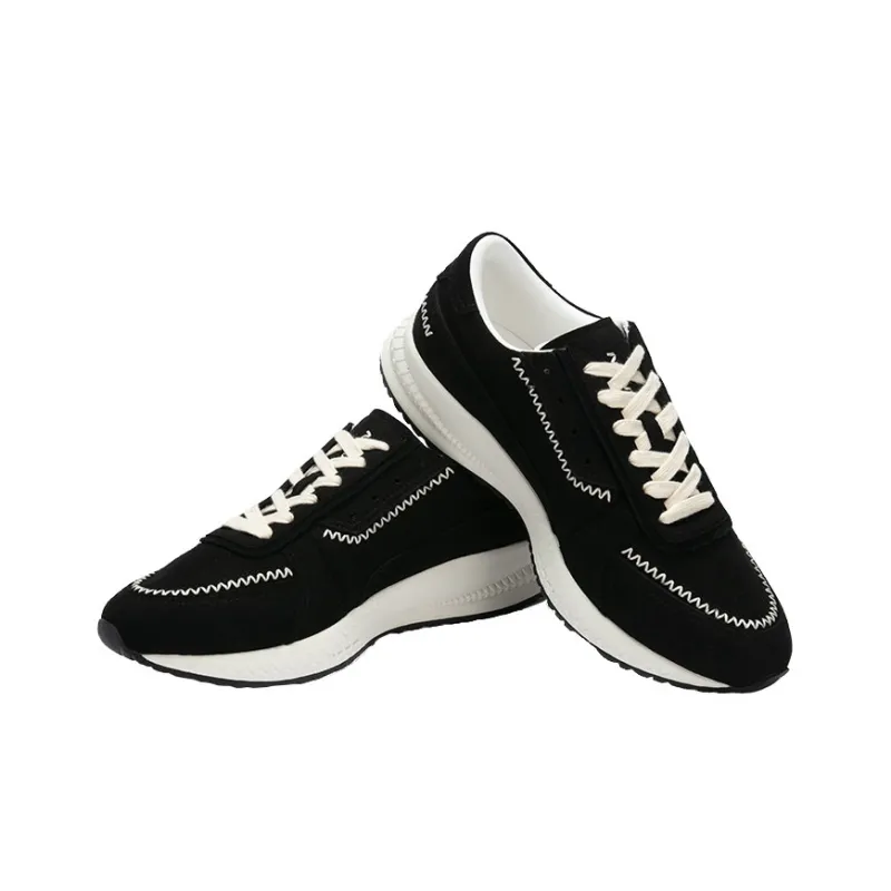 DAVID NAMAN Low Top Casual Shoes Men's Black-3