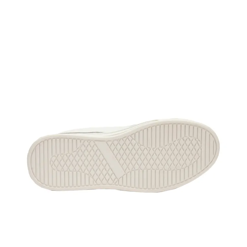 DAVID NAMAN Low Top Skateboard Shoes Men's White-7