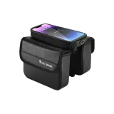 Black-Detachable Cell Phone Pouch