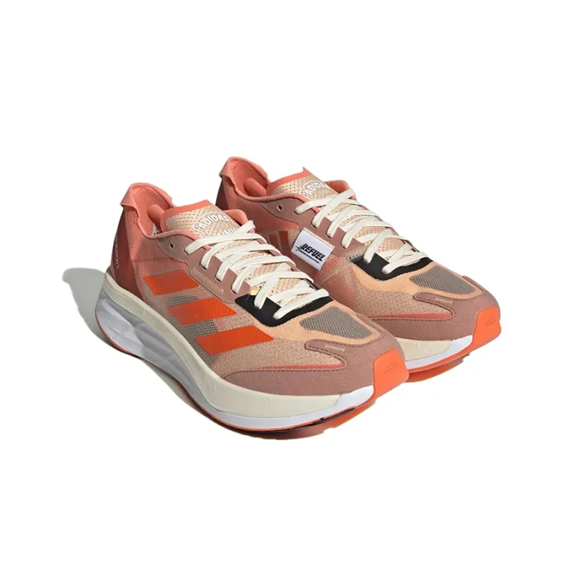 Adidas Adizero Boston 11 'Halo Blush Semi Impact Orange Clay Strata'-2