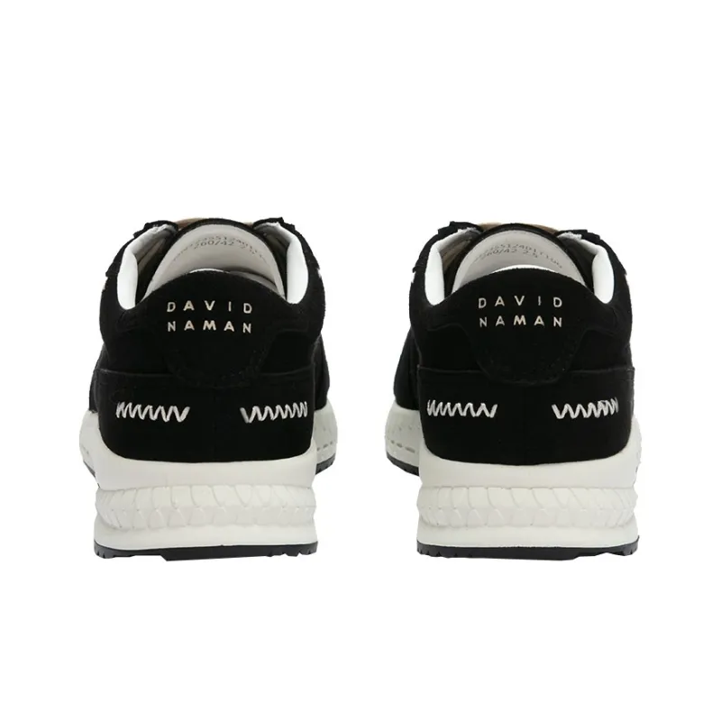 DAVID NAMAN Low Top Casual Shoes Men's Black-6