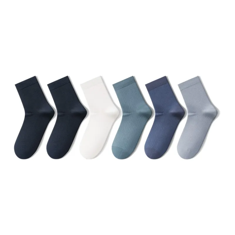 HLA SS23 Mid Calf Socks Men's 6 Pack-5