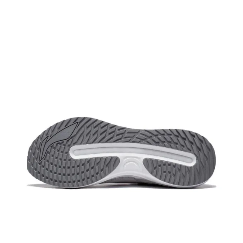 LiNing YueYing 3.0 Anti Slip Wear Resistant Low Top Running Shoes Men's White Gray-4