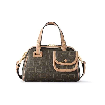 FION Handbags Coffee/Camel