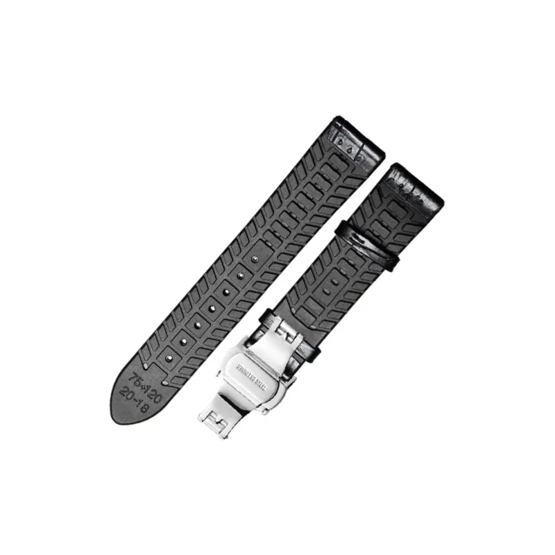 SHIRUI All Compatibility Watch Band 22mm Genuine Leather Material-4