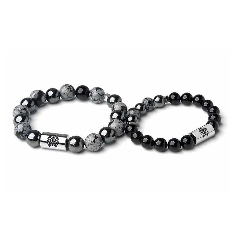 Rastaclat Hematite Little Lion National Style Bracelet Chain Unisex-1
