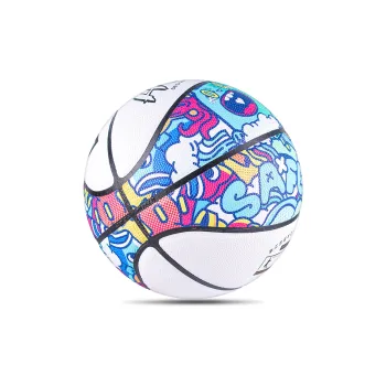 LENWAVE PU Basketball Blue Size 7 Ball Training Unisex