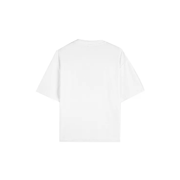 GXG Urban Aesthetics Of The Blockbuster Weaving Series T-Shirts Men Raw White-1