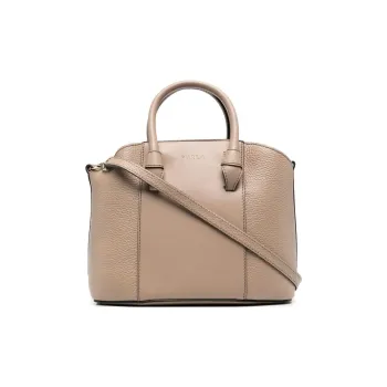 Furla Leather Tote Bag, Shopping Bag, Handbag Women's Brown