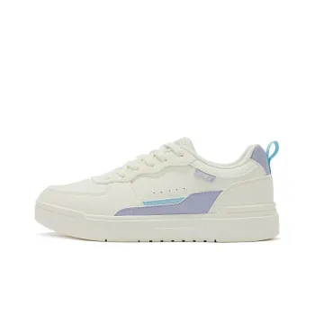 361° Soda Anti Slip Wear Resistant Low Top Skateboard Shoes Women's White Purple