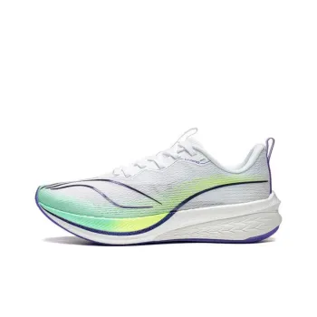LiNing Red Hare 6 Pro Cushioning Low Top Marathon Running Shoes Women's White