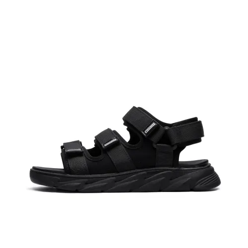 WARRIOR Beach Sandals Unisex Black