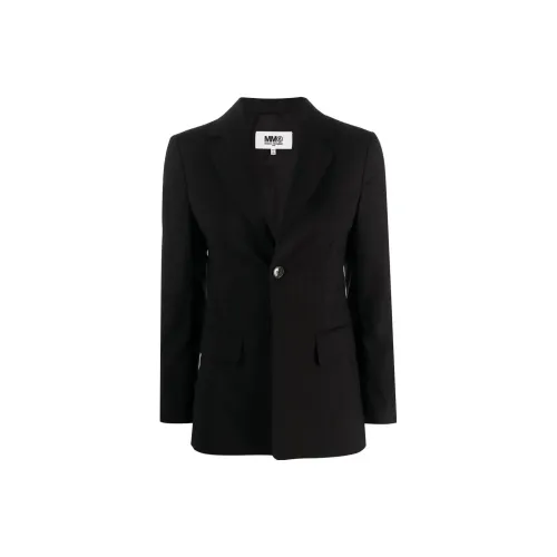 MM6 Maison Margiela Pinstriped Tailored Blazer