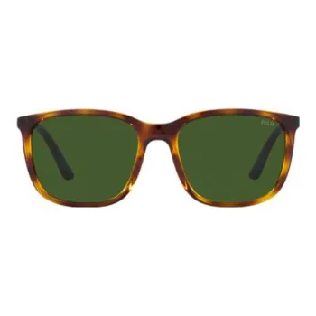 Polo Ralph Lauren Plastic Square Sunglasses Men's Brown