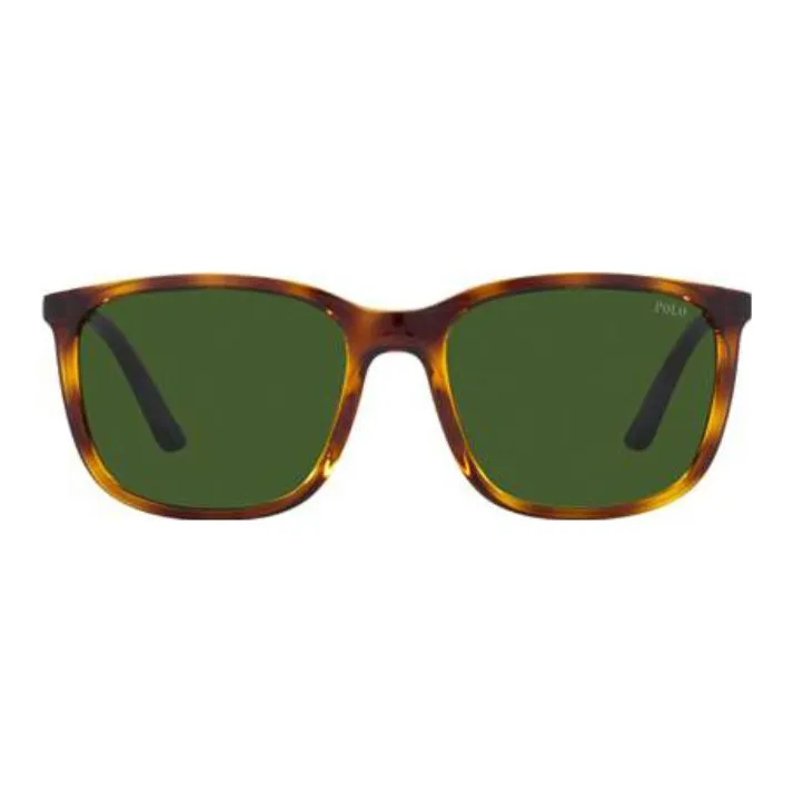 Polo Ralph Lauren Plastic Square Sunglasses Men's Brown-0