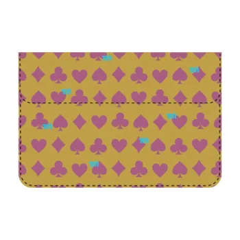 Puui Artificial Leather Envelope Bag, Laptop Bag, IPad Bag, Insert Regular Unisex Western Heart