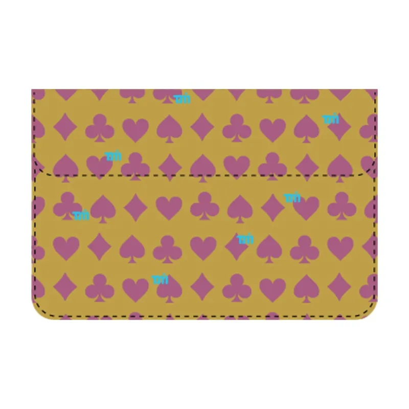 Puui Artificial Leather Envelope Bag, Laptop Bag, IPad Bag, Insert Regular Unisex Western Heart-0