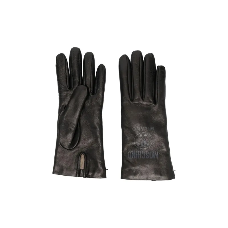 MOSCHINO Gloves Women's Black-0