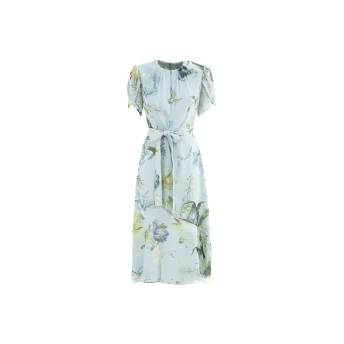 Erdem Short-Sleeved Dresses Women's Blue