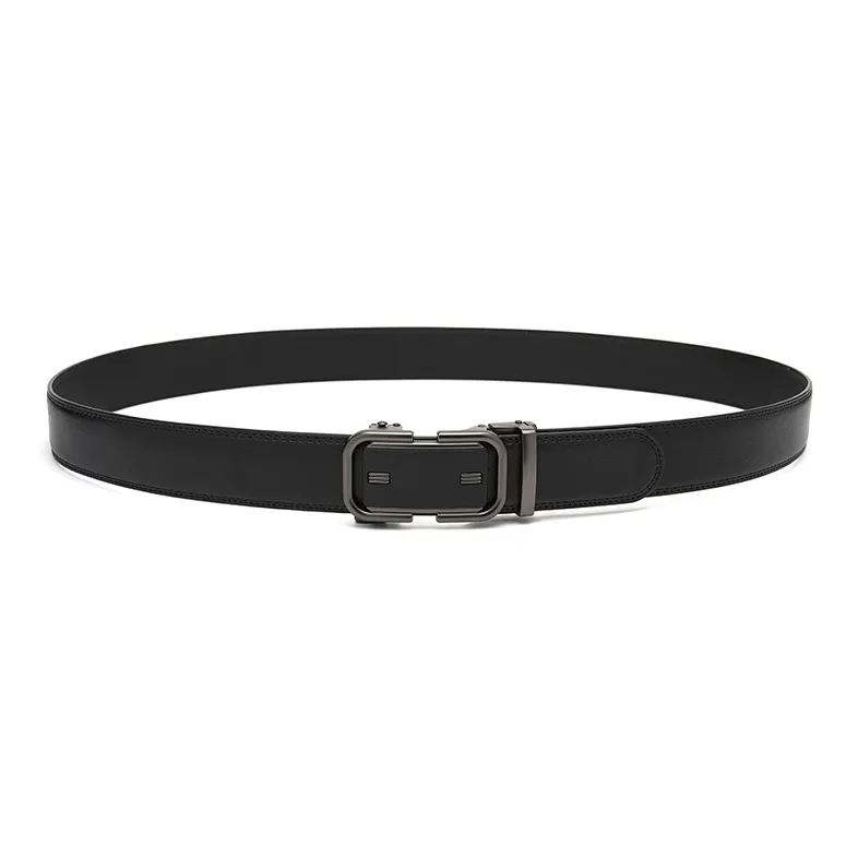 FREE RABBITⅡ Automatic Buckle Business Youth Formal Leather Belts Men's 3.5cm-6