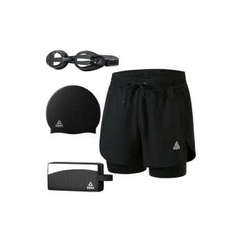 PEAK Swimming Sets Polyester Pool Men's Black