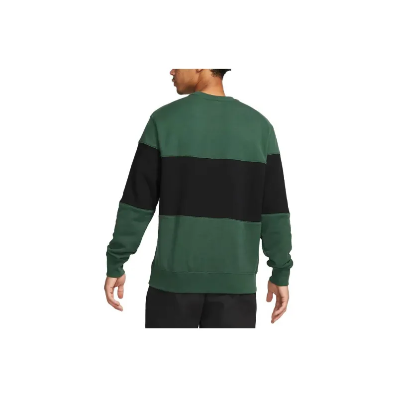 Nike Club Men's French Terry Color-Blocked Crew-1