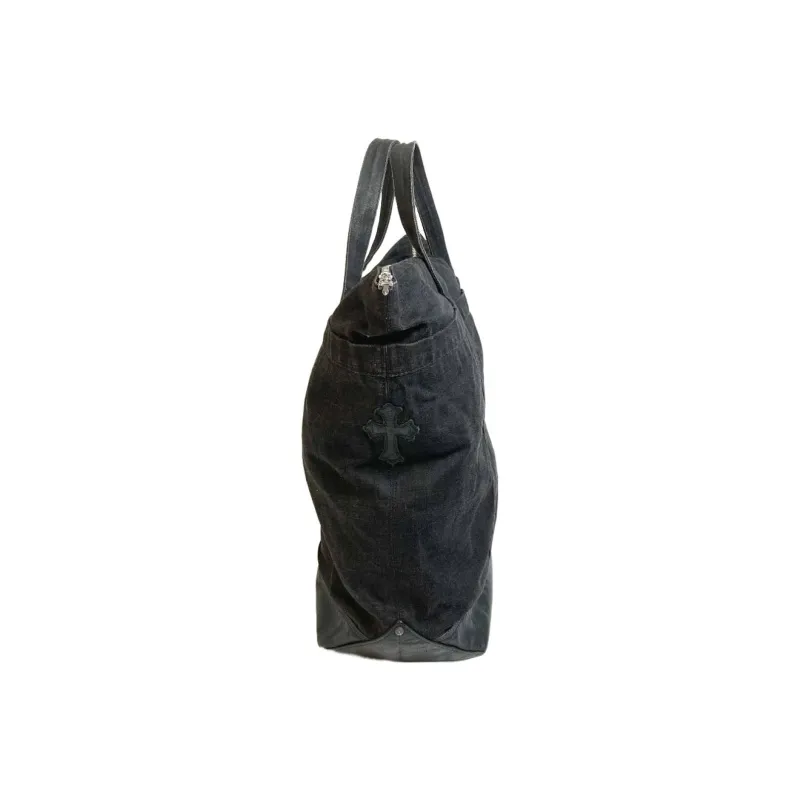 Chrome Hearts Denim Handbag Women's Black-1