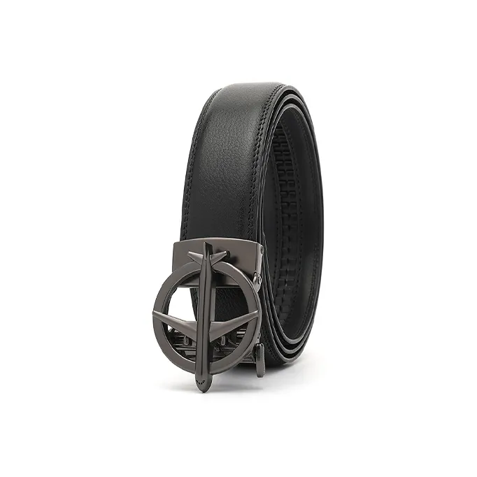 FREE RABBITⅡ Airplane Automatic Buckle Leather Belts Men's-2