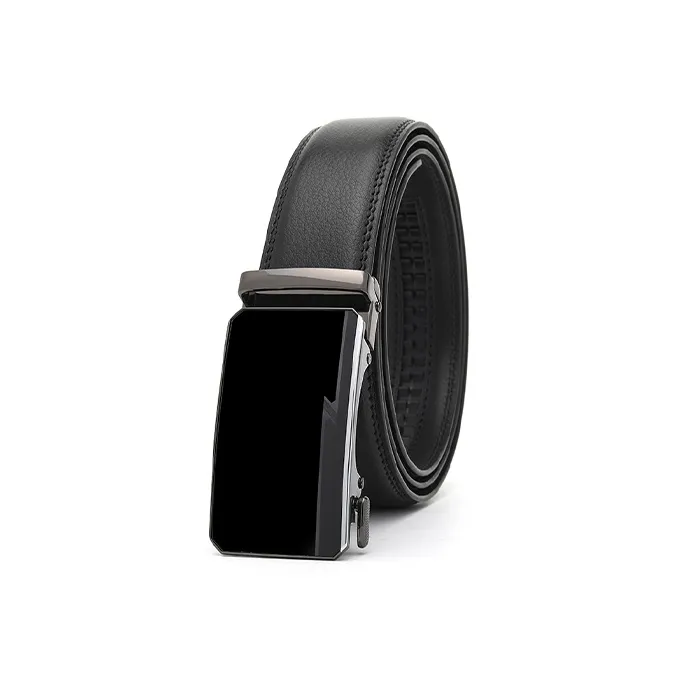 FREE RABBITⅡ Business Automatic Buckle For Young And Middle Aged Leather Belts Men's 3.5cm-3
