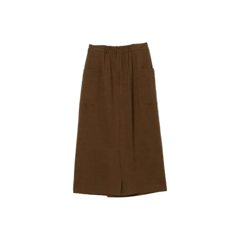 Beams Casual Long Skirts Women's Brown-1