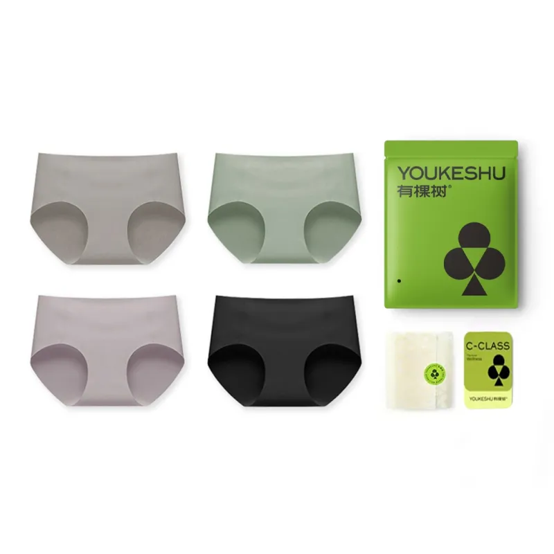 YOUKESHU Underpants Women's 4 Pack-11
