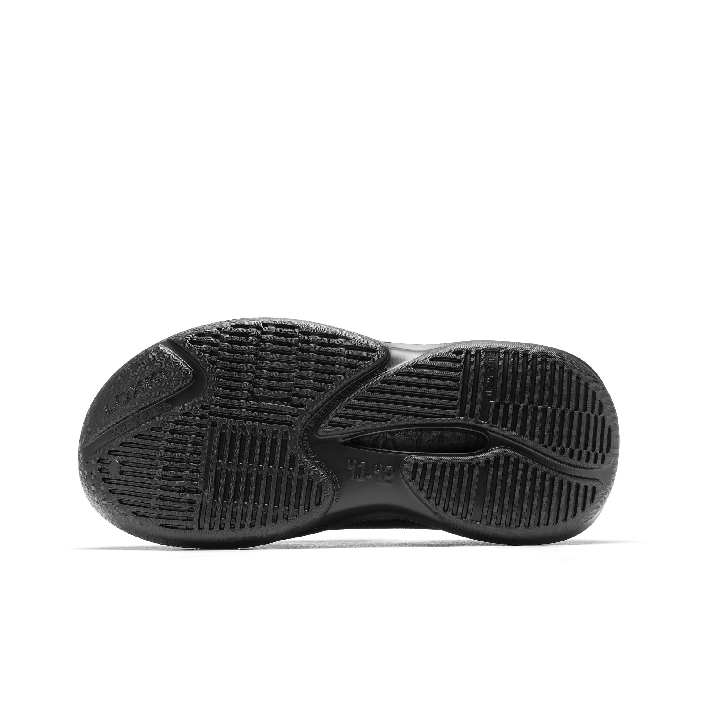 LOXKI Clogs Unisex Swag Black White US M 10.5 - Cheap Rcj