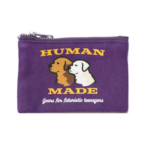 HUMAN MADE Card Holders Purple