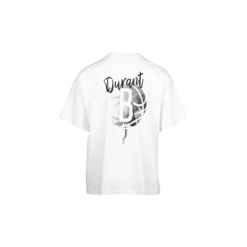 NBA Durant T-Shirts Unisex White