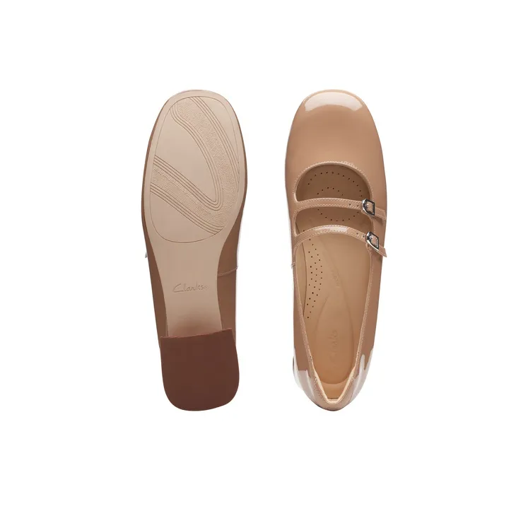 Clarks Daisy Collection Casual Single Shoes Women's Khaki-2