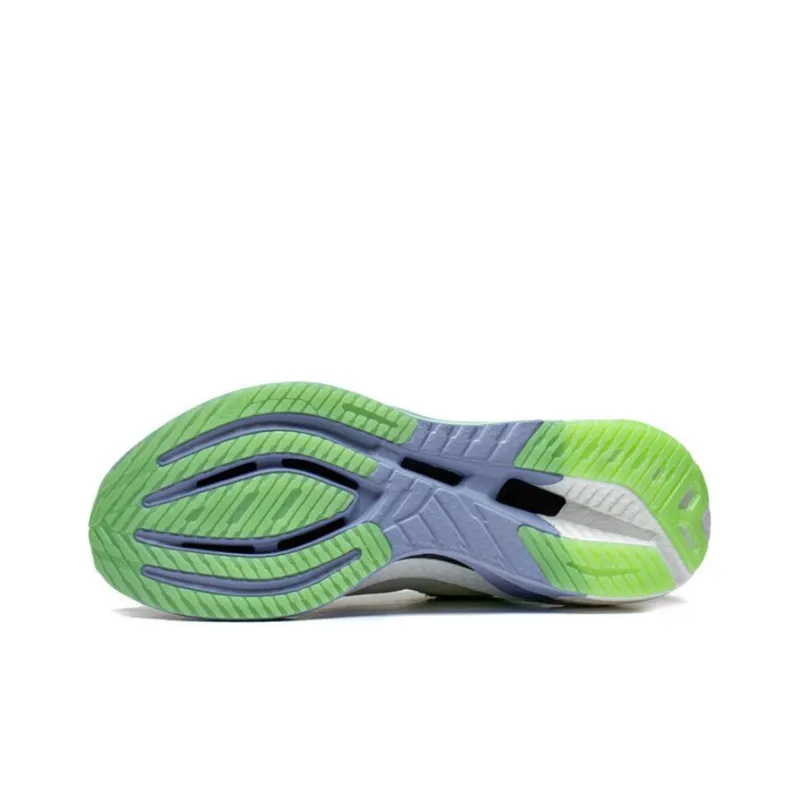 LiNing Furious Rider 7.0 PRO Anti Slip Wear Resistant Low Top Running Shoes Women's Green White Blue-4
