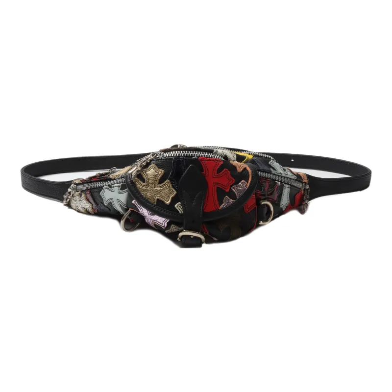 Chrome Hearts Leather Fanny Pack Women's Multicolor-1