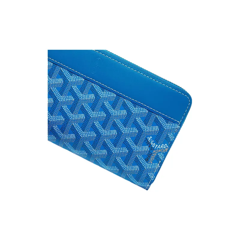 GOYARD MATIGNON Canvas With Leather Clutch Wallet Large Size Unisex 11 Colors-20