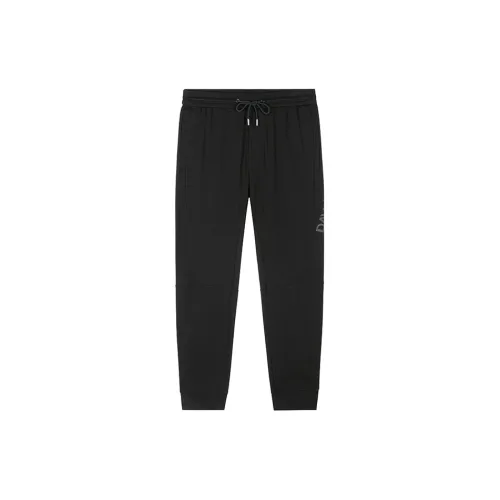 DAVID NAMAN Knitted Sweatpants Men Black