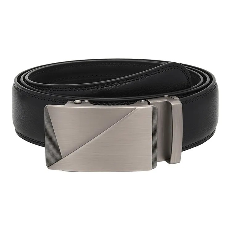 FREE RABBITⅡ Business Automatic Buckle For Young And Middle Aged Leather Belts Men's 3.5cm-2