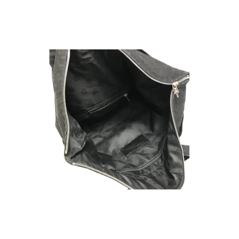 Chrome Hearts Denim Handbag Women's Black-9