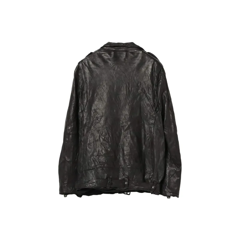 Beams Leather Jackets Women's-6